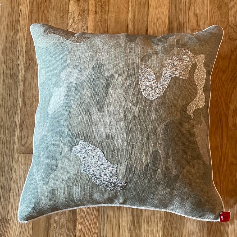 Williams Sonoma Home Camo Pillow Cover
